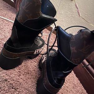 Real LV Boots, worn twice!